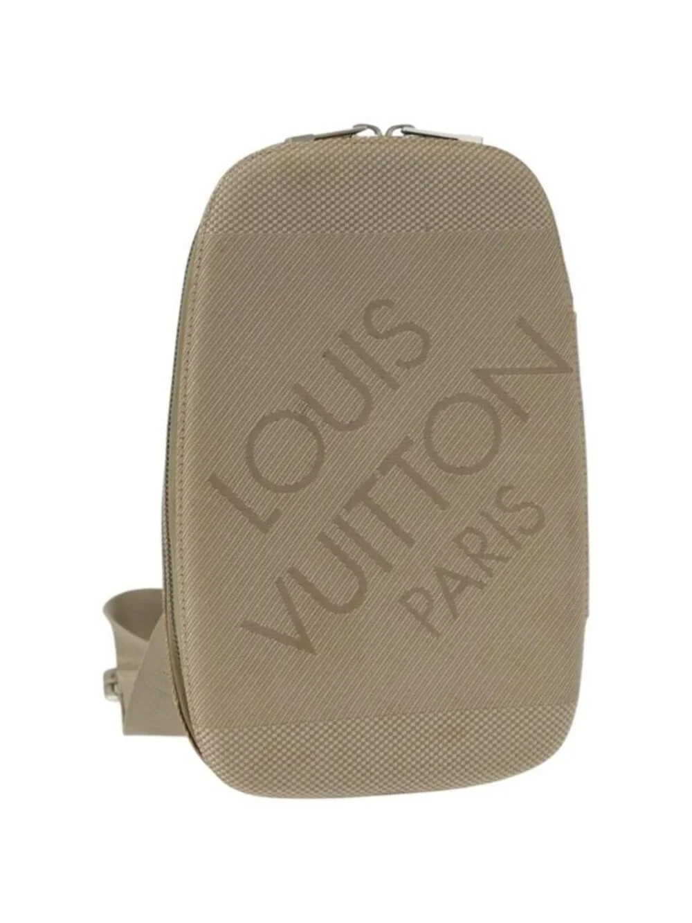 Authentic LOUIS VUITTON Damier Geant Mage Shoulder Bag Beige M93501 LV